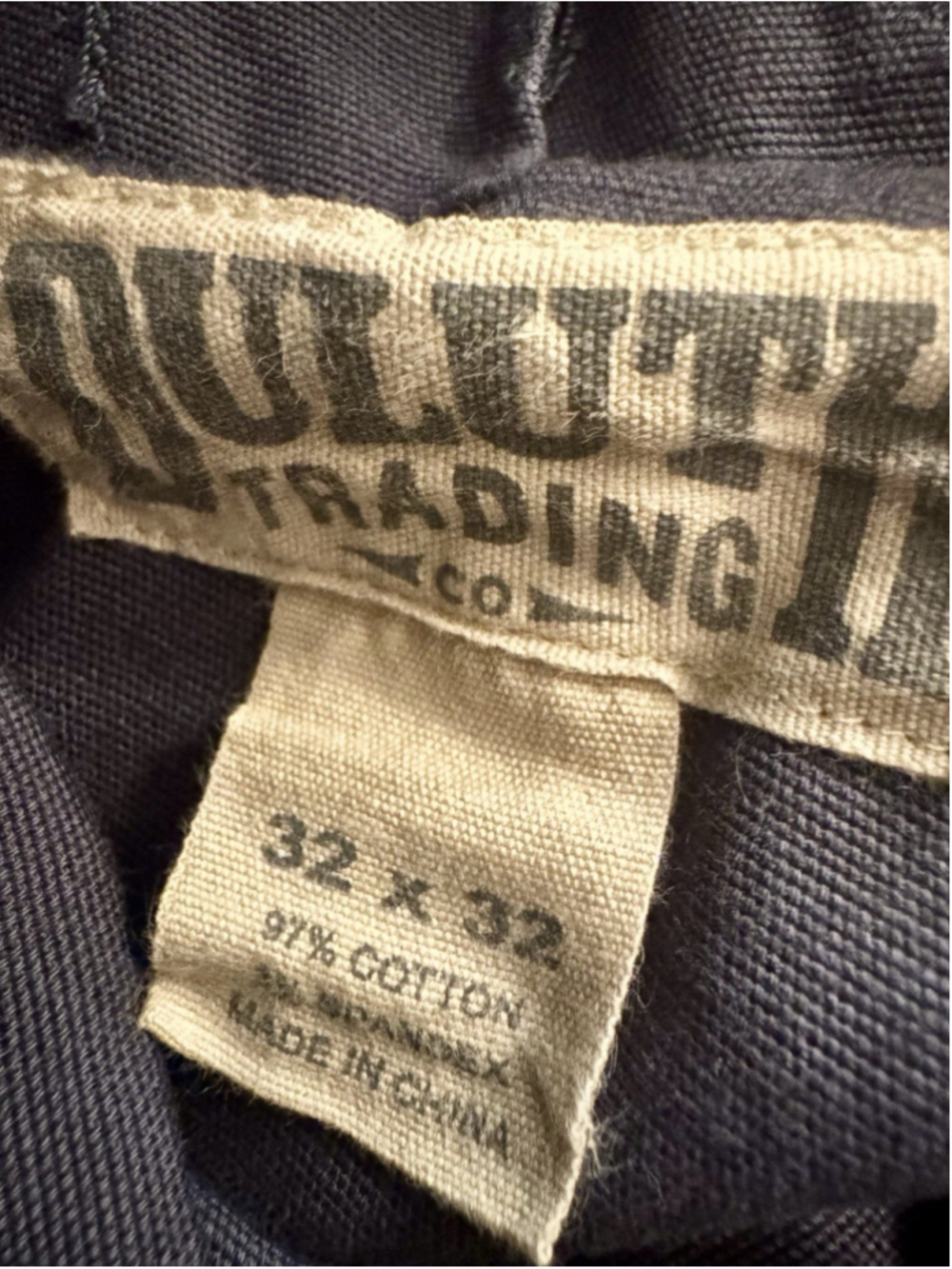 Duluth Trading Co Flex Fire Hose HD Men’s Relaxed Fit Gray Cargo Pants 32x32 - Picture 8 of 10